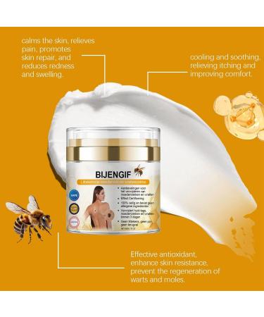 Bee Venom Cream Bee Venom Skin Tag Remove Bee Venom Mole for Women Men 2024 New Bee Venom Mole for All Skin (1) - Buy Online on GoSupps.com