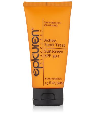 Epicuren Discovery Active Sport Treat Sunscreen SPF 30+  2.5 oz.