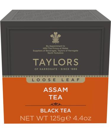 Taylors of Harrogate Pure Assam Leaf Tea 125g - Buy Online on GoSupps.com