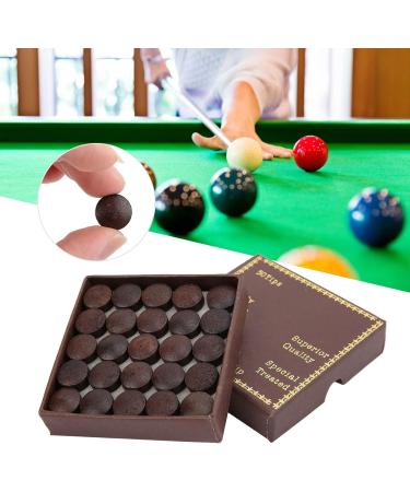  Grcfumo 1pc billiards pool cue tips slip on pool cue tips nine ball cue tips pool billiards cue tips replacement billiards accessories - Buy Online on GoSupps.com