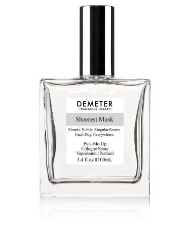 DEMETER Fragrance Library 3.4 oz Cologne Spray - Sheerest Musk Sheerest Musk 3.4 Fl Oz (Pack of 1)