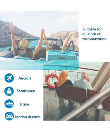 Motion Sickness Patches - Effective for Adults and Kids on Cruise - Travel Friendly (10Pcs) - Buy Online on GoSupps.com