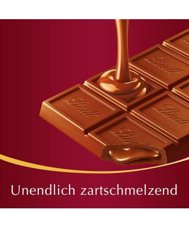 Lindt Double Chocolate 100g - Finest Whole Milk Chocolate with Dark Filling | Premium Chocolate Gift Promotion - Buy Online on GoSupps.com