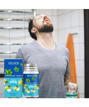Mundwater Tabs - Fresh Breath & Sustainable Mouthwash with Green Apple Flavor | Easy to Use International Shipping - Buy Online on GoSupps.com