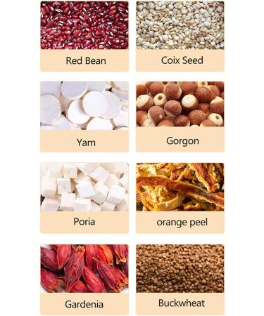 Herbal Tea 30 Counts Red Bean Dampness Removing Tea Independent Herbal Tea Health Care Tea for Gift Teahouse Gathering Party Leisure Time Coffee and Tea Supplies - Buy Online on GoSupps.com