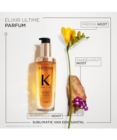 K rastase Elixir Ultime LHuile Originale Refill Nourishing Hair Oil with Heat Protection With Camellia and Argan Oil For Dull Hair 75 ml - Buy Online on GoSupps.com