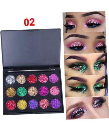 TOVINANNA 2pcs 15 Eyeshadow Eye Shadows Makeup Palette Eyeshadow Powder Eyeshadow Pallet - Buy Online on GoSupps.com