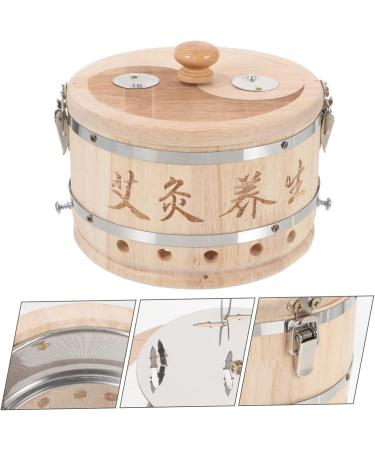 Moxibustion Box & Moxa Stick Holder - Adjustable Moxibustion Case for Enhanced Therapeutic Benefits | Healeved - Buy Online on GoSupps.com