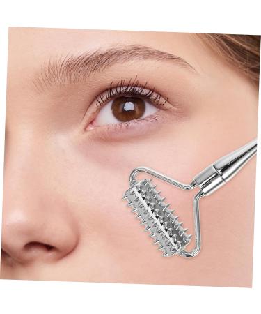 VALICLUD B tonnet Rouleau Yeux en Acier Inoxydable Argent Outil de Massage Facial Compact Stimulation Musculaire et Raffermissement du Contour des Yeux Soin Peau Visage Usage Portable - Buy Online on GoSupps.com