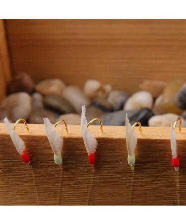 10 Pack Saltwater Surf Fishing Bait Rigs with Glow Beads and Fish Skin Feather Hooks - Sea Bass Lures AFA 6 - Buy Online on GoSupps.com