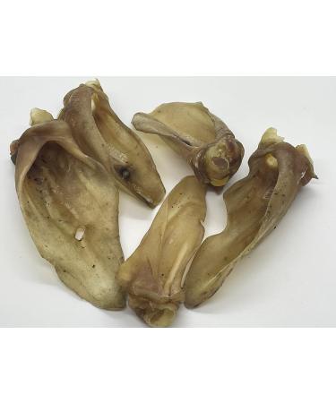 Bullsters Dog Treats Bones Chews All Natural 1 Ingredient with No Additives No Preservatives Steroid Free for Small Medium Large Dogs Lamb Ears Pack of 5 Approx 5"-6" ea - Buy Online on GoSupps.com