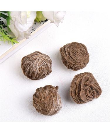 1pcs Natural Moroccan Desert Rose Raw Stone Specimen Rough Decoration Home for Gifts Crystal (Color : Random 1pcs Size : 100g) 100g Random 1pcs
