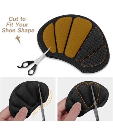 Flintronic 2 Pair Sneaker Repair Patch - Leather Heel Protector for Shoe Heel Repair - Black (2 Pairs) - Buy Online on GoSupps.com