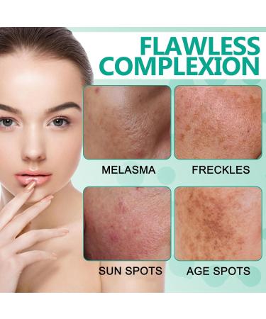 2PCS Correcting Serum for Face - Dark Spot Remover with Niacinamide & Vitamin C for Melasma Sun Spots & Freckles - Uneven Skin Tone Treatment - 2 fl oz - Buy Online on GoSupps.com