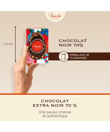 Venchi - uf Mignon au Chocolat Noir Noiset 70% 70 Gr avec de Gros clats de "Noisettes du Pi mont" Sans Gluten Collection de P ques Venchi Id e Cadeau - Buy Online on GoSupps.com