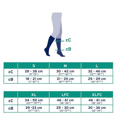 Buy BSN Medical Jobst Compression Stockings Knee High 20-30 mmHg Closed Toe - Cool White Large | International Shipping - Buy Online on GoSupps.com