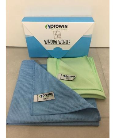 ProWIN Window Wonder - High gloss set microfiber