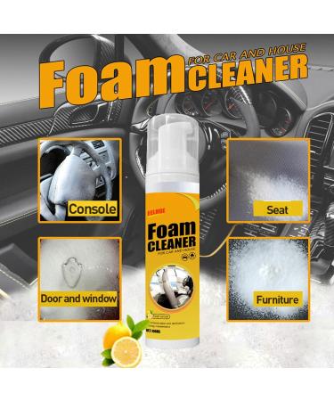Multi-Functional Foam Cleaner for Car and House Lemon Flavor Cleaning Spray Supplies Strong Decontamination Dhger - Buy Online on GoSupps.com