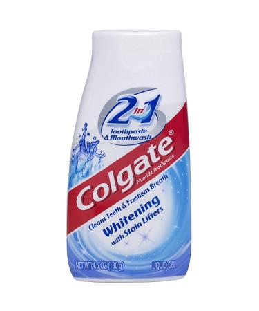Colgate 2-in-1 Whitening With Stain Lifters Toothpaste 4.60 oz (Pack of 7)