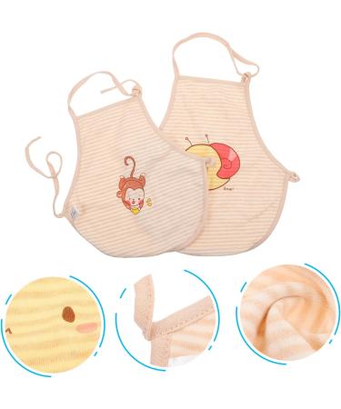 Healvian 2pcs Baby Bellyband Towel Bibs - Infant Abdominal Binder & Protector - Buy Online on GoSupps.com