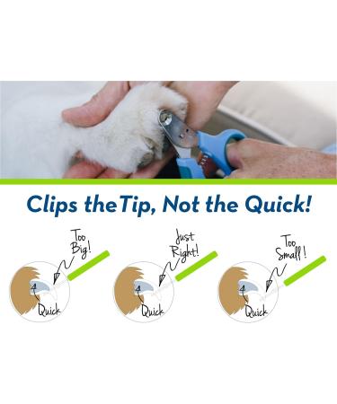 Zen Clipper: Revolutionary Yellow Pet Nail Clipper - Safely Trims Just the Tip (2.5mm) - International Shipping Available - Buy Online on GoSupps.com