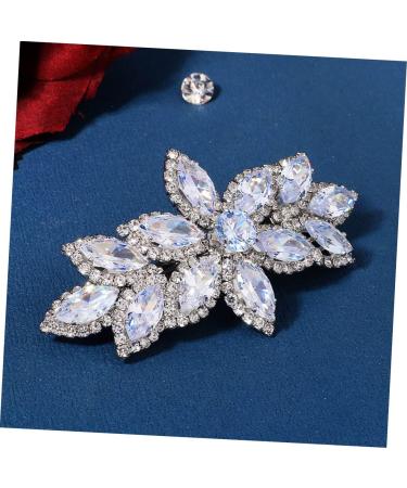 FRCOLOR Diamonds Hair Clip hair clip Crystal hair bride clip french barrette rose hair bride hair clip women hair barrettes wedding Big Claws Miss Bridal Rhinestones Hair Clip - Buy Online on GoSupps.com