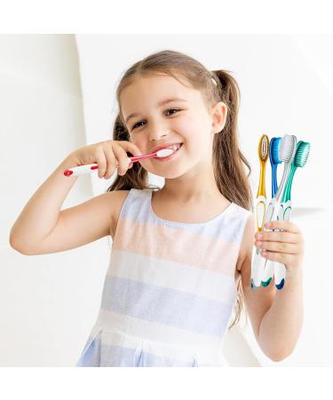 Sibba 5-Piece Soft Bristle Manual Toothbrush Set | Portable Oval Brush Heads for Gentle Oral Care | Ideal for Sensitive Gums & Stain Removal - Buy Online on GoSupps.com