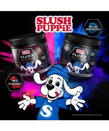 Fluxx Gaming Energy Powder 400g - Limited Edition Slush Puppie - Zero Sugar & Vegan (Blue Raspberry Slush Puppie) - Buy Online on GoSupps.com