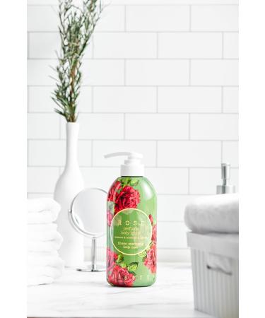 Rose Perfume Body Lotion 16.9 FL OZ | Hydrating & Fragrant | International Shipping Available - Buy Online on GoSupps.com