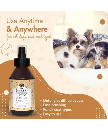 Belly De-Fuzzing Spray for Dogs - 250ml Aloe Vera Fur Care | Softens & Removes Fur for All Breeds - Buy Online on GoSupps.com
