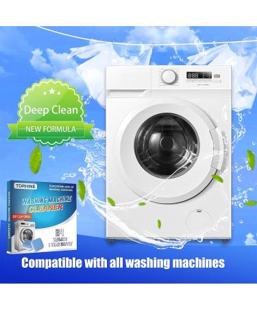24 Pack Washing Machine Cleaner Tablets - Deep Clean Tub & Drainage System - Front Loader, Top Load, High Efficiency Washers - 1 Year Supply - Buy Online on GoSupps.com