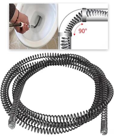 3 Meter 16mm Drain Dredging Tool - Effective Toilet & Sewer Blockage Cleaner | International Shipping Available - Buy Online on GoSupps.com