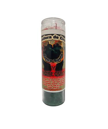 Good Luck Candle Veladora de Buena Suerte y Proteccion Protection Spell Green & red
