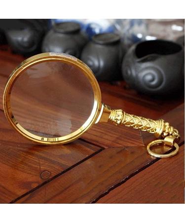 Spacmirrors Magnifying Glass Holding Magnifying Glass Handheld Magnifying Glass - Gold Magnifier - Buy Online on GoSupps.com