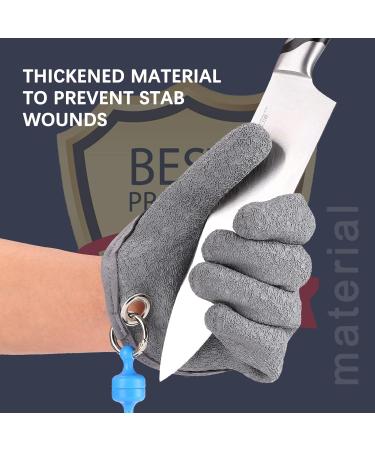 Topind Waterproof Fishing & Hunting Gloves | Anti-Cut PE Wire Woven | Magnetic Release | Sizes M L XL | Gray - Durable Fishing Gear - Buy Online on GoSupps.com