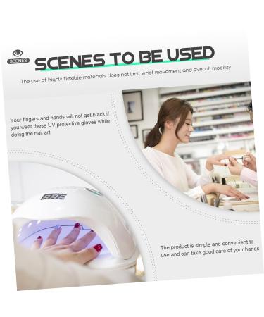 minkissy 5 Pairs Nail Protection Gloves Uv Shield Gloves Anti-uv Gloves Sun Gloves Manicure Light Gloves Manicure Tools Protective Gloves Hand Covers Ultraviolet Light Miss Hand Guard Nylon - Buy Online on GoSupps.com