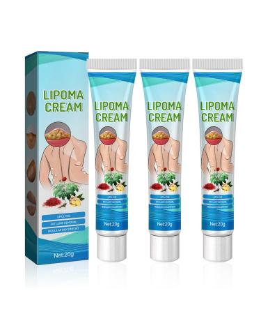 LUFFREE lipom distance cream cream ointment to remove lipomas natural vegetable cream for removing lipoma lumps (3 pieces)