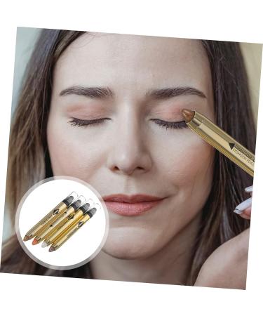 Angoily 4pcs Sticks Colorful Double-end Natural Makeup Pencil Cosmetics Long Stick Eye Shadow Lasting - Buy Online on GoSupps.com