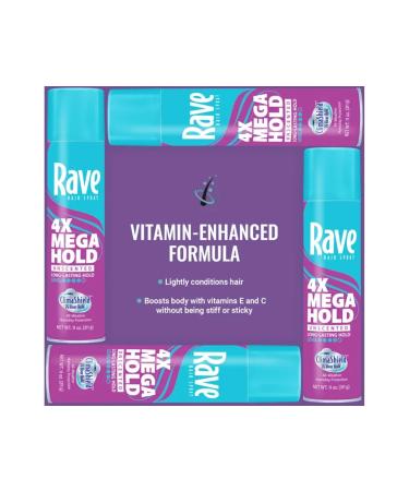 Rave Hs 4x Mega Unscnted Size 11z Rave Hs 4x Mega Unscnted Areo 11z - Buy Online on GoSupps.com