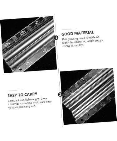 CAXUSD Horticulture 3pcs Vegetable Shaping Mold Oven Garden Cucumber Mold Cucumber Shaping Mold Strawberry Watermelon As Shown 20x6cm - Buy Online on GoSupps.com