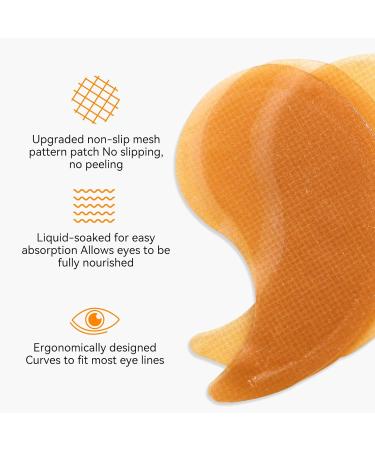 LANBENA Vitamin C Under Eye Patches - 60 Pcs Cooling Eye Masks for Dark Circles Puffiness Fine Lines & Anti-Aging - Hydrating Caffeine & Niacinamide Treatment - Buy Online on GoSupps.com