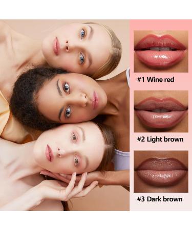3PCS Crayon L vres Peel-Off Encre L vres Longue Tenue & Imperm able Lip Stain Naturel Sans Bavure Couleur Intense Nourrit et Repulpe les L vres Ternes - Buy Online on GoSupps.com