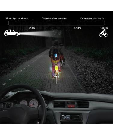Delamiya 6-Piece LED Clip Flashing Reflective Safety Light for Kids | 2 Modes Perfect for School Bags Backpacks Hiking Jogging - Buy Online on GoSupps.com
