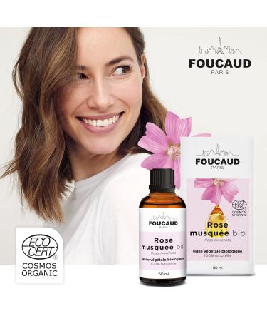 Foucaud Wild Rose Vegetable Oil 50ml | 100% Natural & Bio | Smoothing & Anti-Spots | French Brand Since 1946 | International Shipping - Buy Online on GoSupps.com