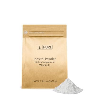 Pure Original Ingredients Inositol (Vitamin B8) Powder (1 lb) Always Pure No Fillers Or Additives Lab Verified 1 Pound (Pack of 1)