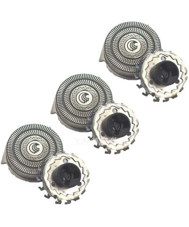 3 Pieces HQ9 Replacement Head Shaver Heads Blades Cutter Replacement for Phili-ps Norelco HQ9161 HQ9190 HQ9199 PT920 HQ8140 HQ9160 HQ9170 PT925 AT940 AT921 Razor Blade