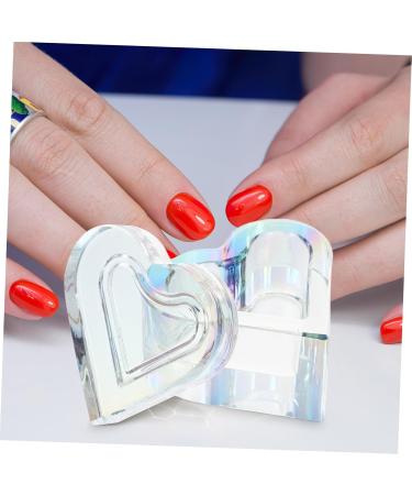 Housoutil Acrylic Powder Acrylic Liquid Holder Bowl Liquid Powder Crystal Cup Monomer Dish Holder Acrylic Monomer Dish Acrylic Liquid Dish Dappen Dish Rack Crystal Glass Nail 7x6.5cm As Shown - Buy Online on GoSupps.com