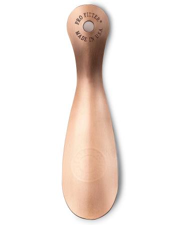 Cobbler's Choice Metal Shoe Horn - Made in the USA | Comfortable & Durable Design | Antique Copper Finish - Buy Online on GoSupps.com