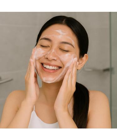 GlutaMAX Facial Wash - Gentle Daily Cleanser with Glutathione Collagen & Exfoliants - Lightweight Foaming Formula for Smooth Texture Skin Clarity & Hydration Face Wash for All Skin Types 50ml - Buy Online on GoSupps.com