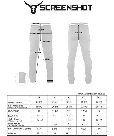 SCREENSHOT Mens Streetwear Premium Slim Fit Track Pants - Turquoise, X-Large - Buy Online on GoSupps.com